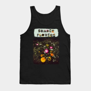 Summer Flowers in a Field Tank Top